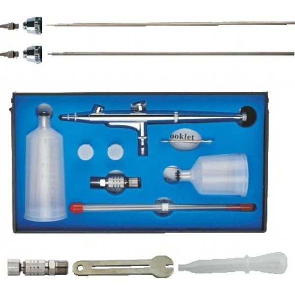 Gravity Feed Airbrush with 2 Plastic Cup