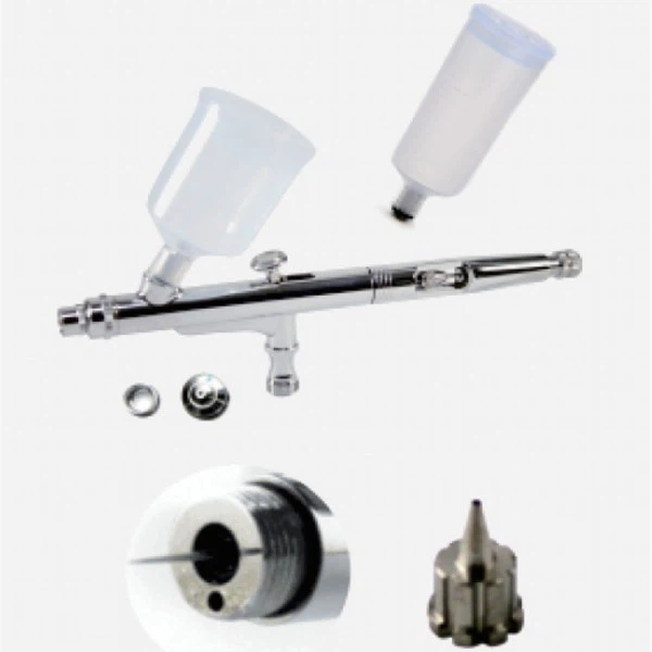 Pro New Design 0.3mm Airbrush with 2 Pla