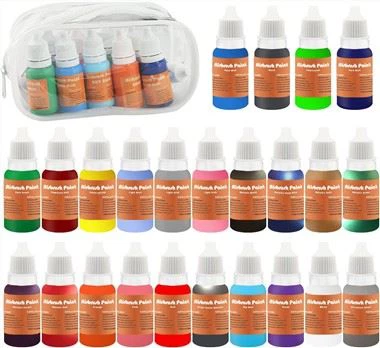 24 Colors Quick Drying Water Based Airbr