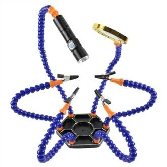 6 Flexible Soldering Station with Magnif