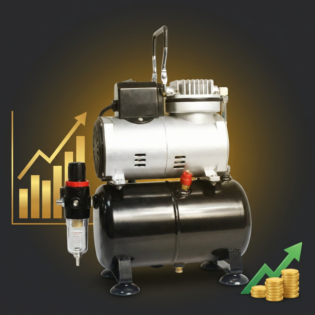 The economic effect after the automatic transformation of the air compressor: